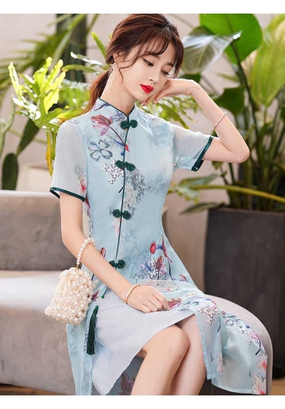 dress cheongsam import D6541