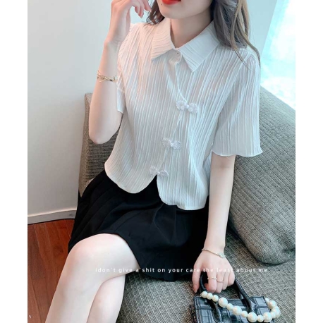 atasan kemeja wanita korea T7498