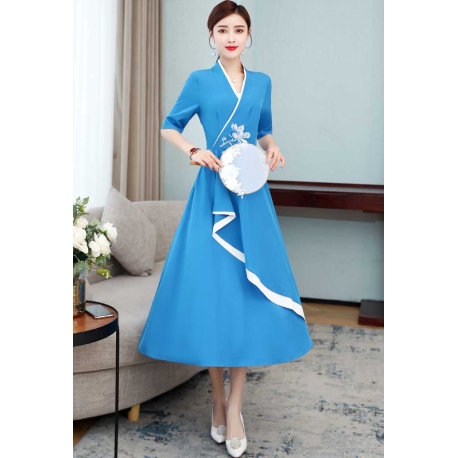 dress cheongsam import D7396