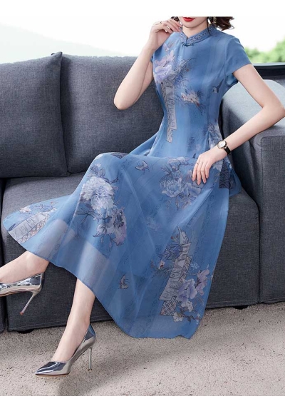 dress cheongsam import D7405