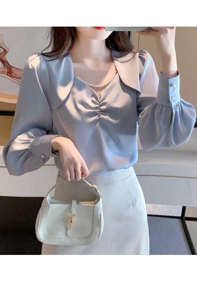 blouse wanita korea T7536