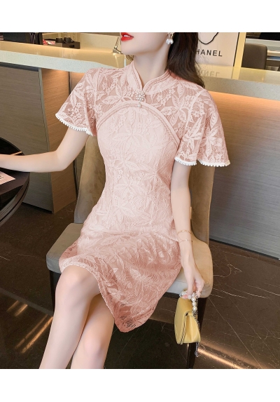 dress cheongsam import D7449