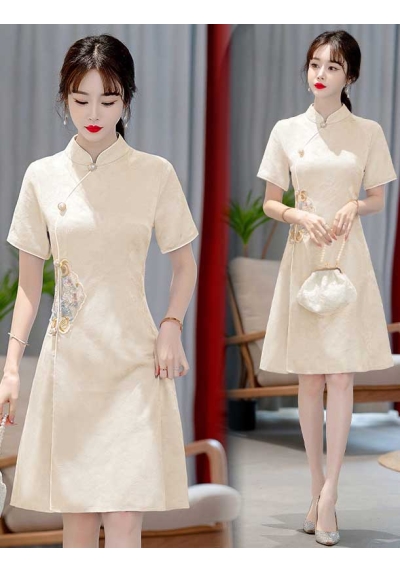 dress cheongsam import D7415