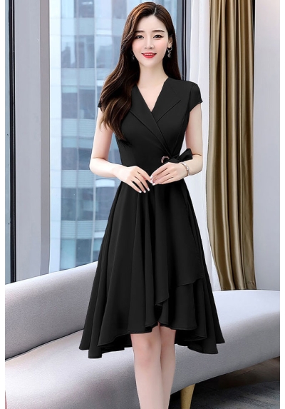 dress wanita korea D7477