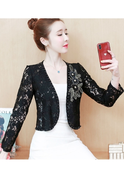 cardigan brukat import T7577