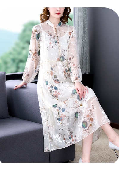 dress wanita korea D7281