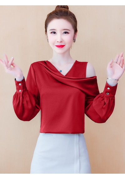 blouse wanita korea T7505