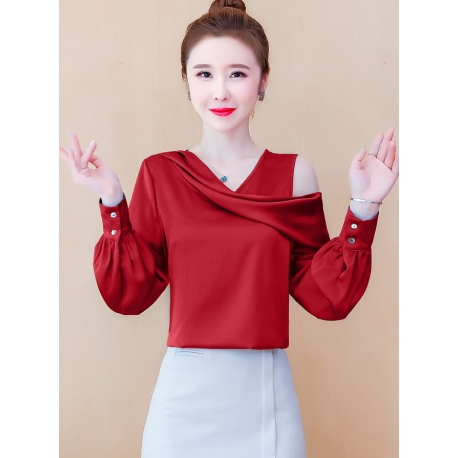 blouse wanita korea T7505