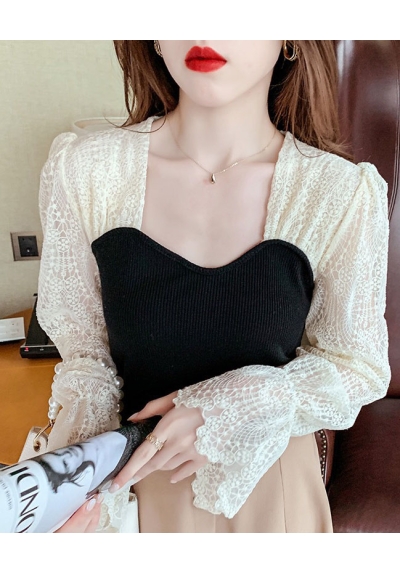 blouse wanita korea T7591