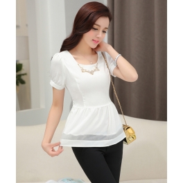 blouse wanita model korea T1982