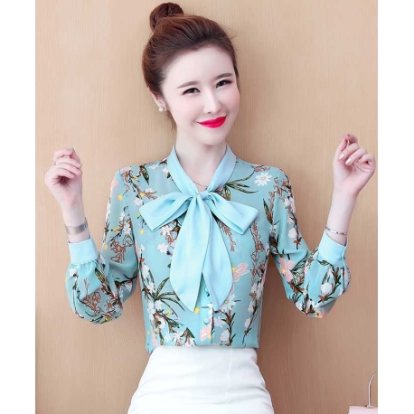 atasan blouse  wanita korea T7597