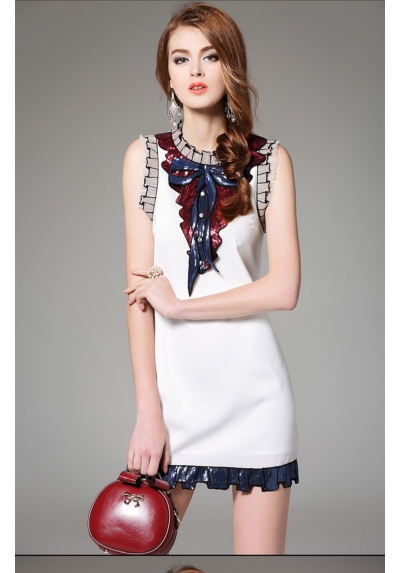 dress wanita korea import D7505