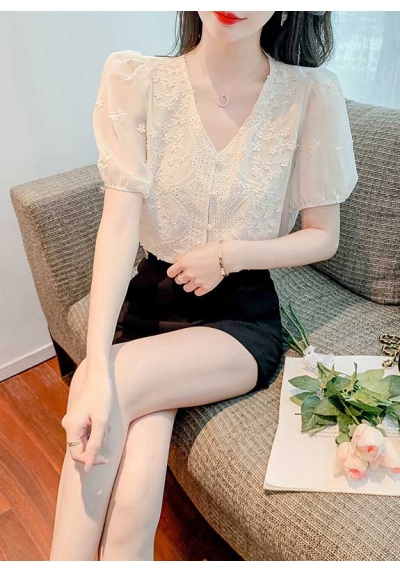 blouse wanita korea T7600