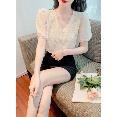 blouse wanita korea T7600