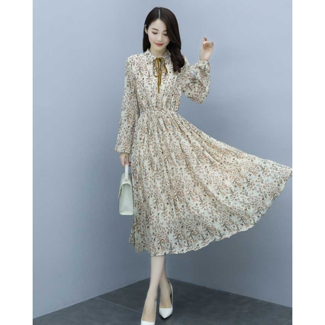 dress wanita korea D7511