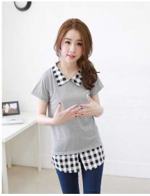 blouse wanita import T2007