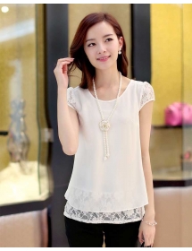 blouse chiffon import T2014