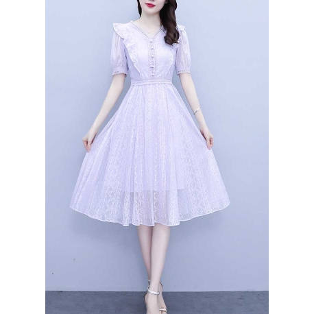 dress wanita korea D7418