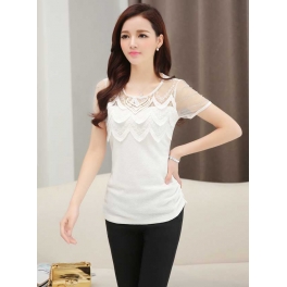 blouse wanita korea T2019