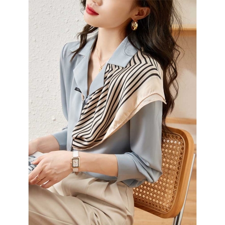 atasan kemeja wanita korea T7478
