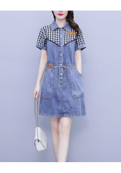 dress denim import D7544