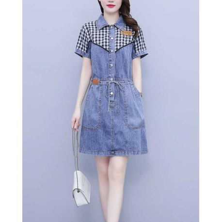 dress denim import D7544