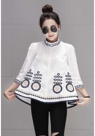 blouse  wanita korea T7639