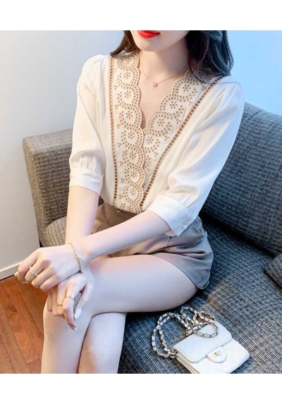 blouse  wanita korea T7641
