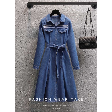 dress denim import D7089