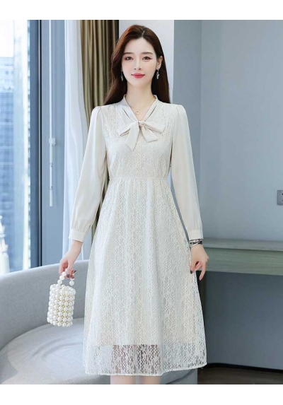 dress wanita korea D7556