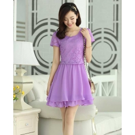 dress wanita import D1901