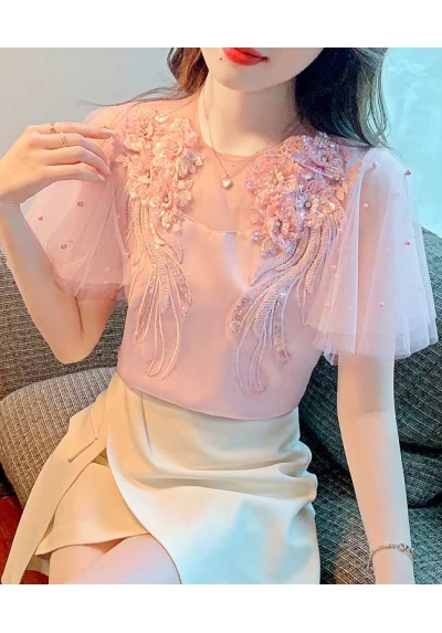 blouse wanita korea T7680
