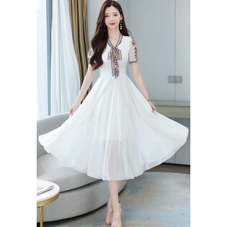 dress wanita korea D7580