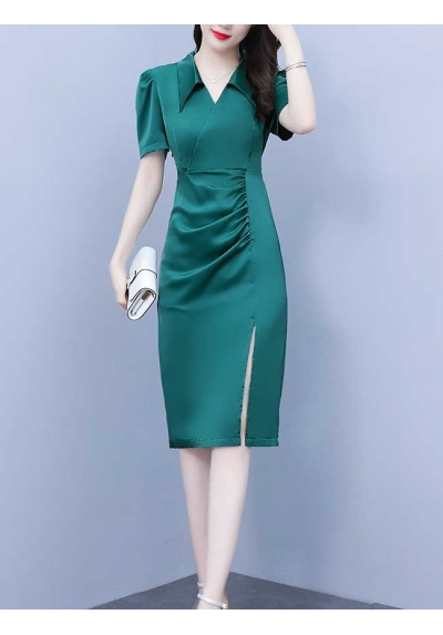 dress wanita korea D7590