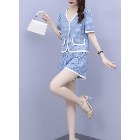 setelan wanita korea D7596