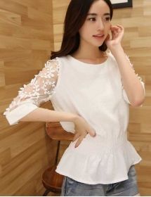 blouse wanita import T2047