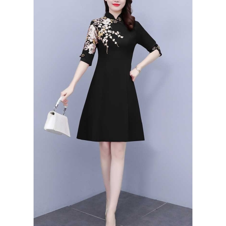 dress cheongsam import D7604