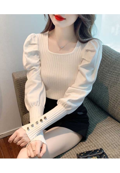 blouse rajut wanita korea T7705