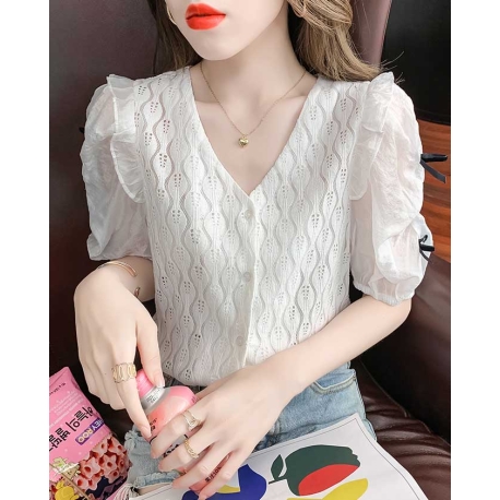 blouse wanita korea T7719