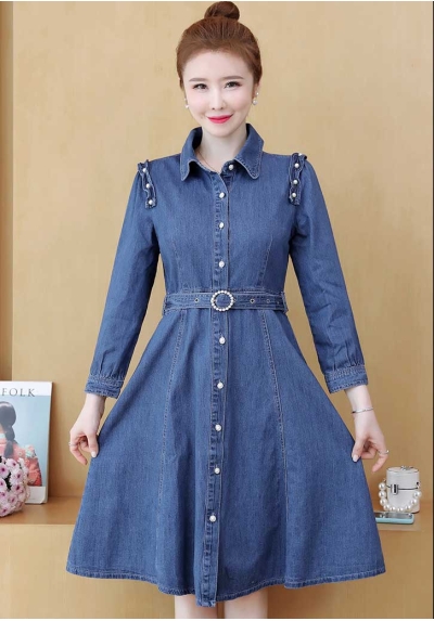 dress denim import D7611