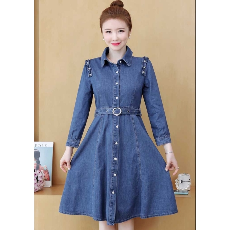 dress denim import D7611