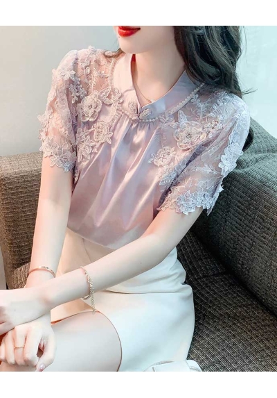 blouse wanita korea T7727