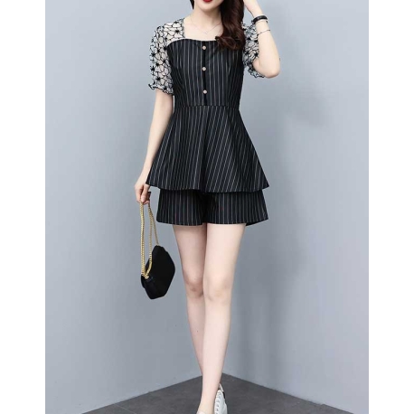 setelan wanita korea D7608