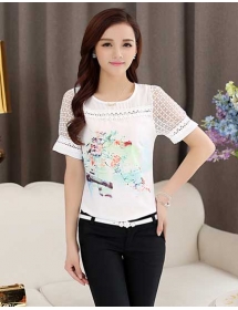 blouse wanita import T2058