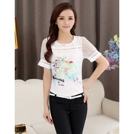 blouse wanita import T2058