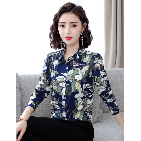 kemeja wanita import T7729