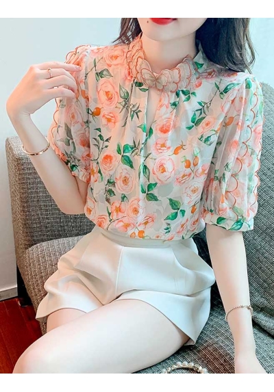 blouse wanita korea T7724