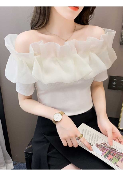 blouse wanita korea T7735