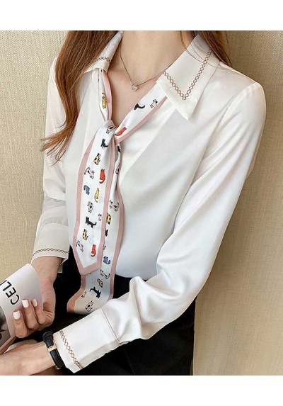 blouse wanita korea T7740