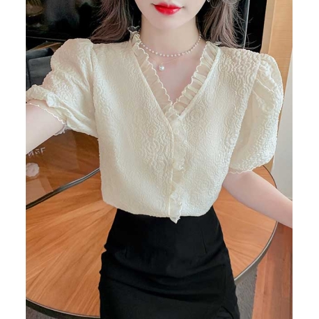 blouse wanita korea T7741